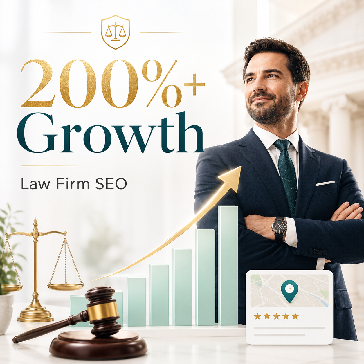 Law firm digital marketing campaign results and case inquiry growth